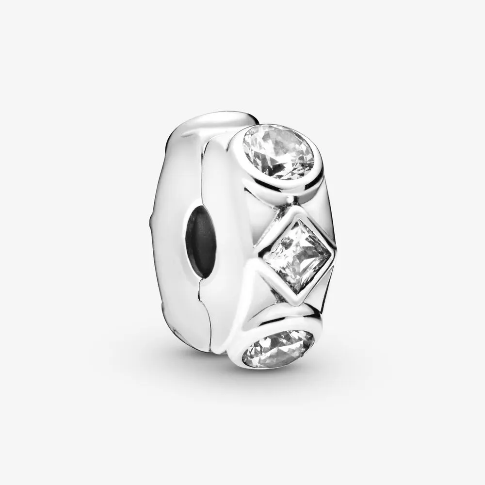 Brățară fixă Pandora cu Forme geometrice din argint - 798463C01