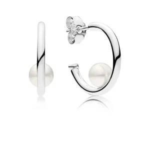 (imagine pentru) Perle contemporane - 297528P - Cercei PANDORA