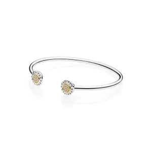 (imagine pentru) Brăţară bangle deschisă Semnătură PANDORA - 596274CZ - Brăţări P