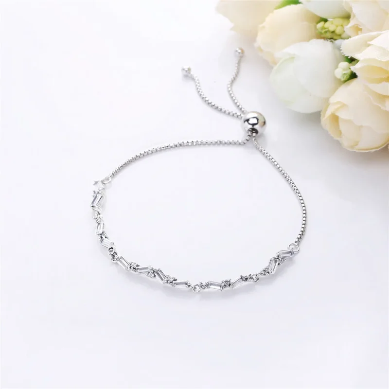 (imagine pentru) Brățară glisantă Frumusețe glacială - 597558CZ - Brăţări PANDORA - Vizualizare 2
