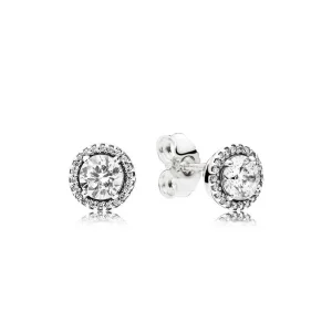 (imagine pentru) Cercei Eleganţă clasică - 296272CZ - Cercei PANDORA