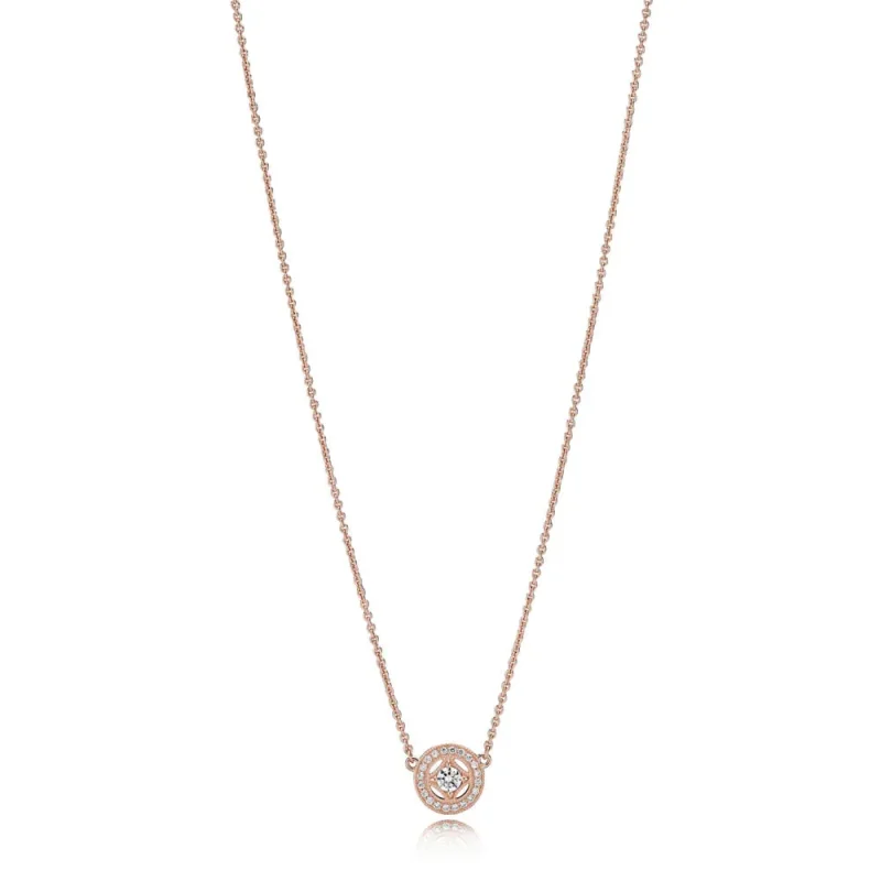 (imagine pentru) Colier Vintage Allure din PANDORA Rose