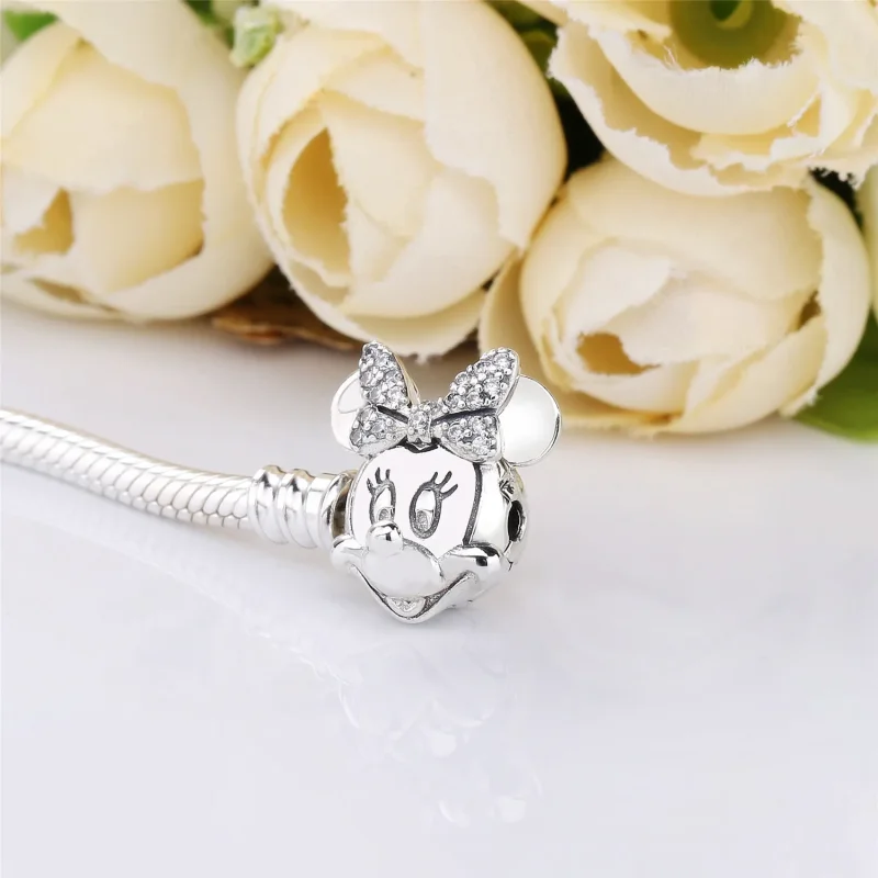 (imagine pentru) Disney, Brățară Portretul sclipitor al lui Minnie - 597770CZ - B - Vizualizare 2