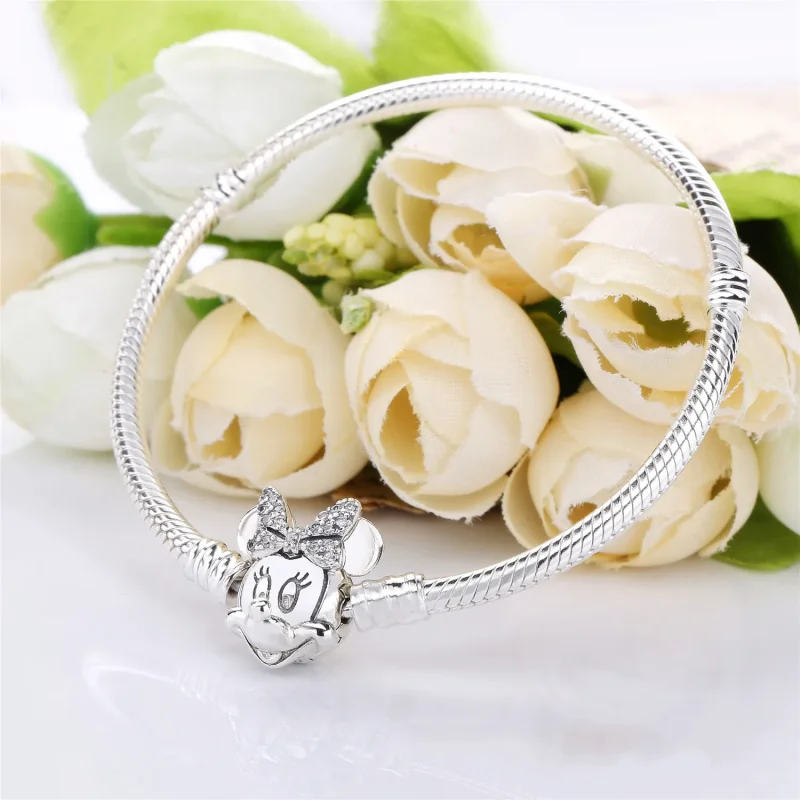 (imagine pentru) Disney, Brățară Portretul sclipitor al lui Minnie - 597770CZ - B - Vizualizare 4