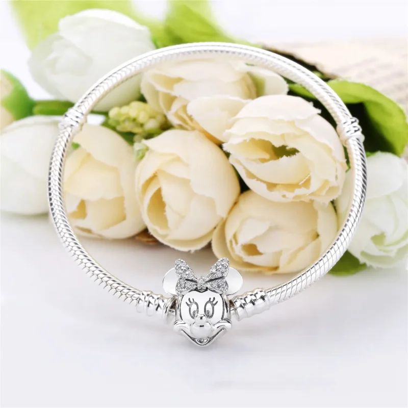 (imagine pentru) Disney, Brățară Portretul sclipitor al lui Minnie - 597770CZ - B - Vizualizare 5