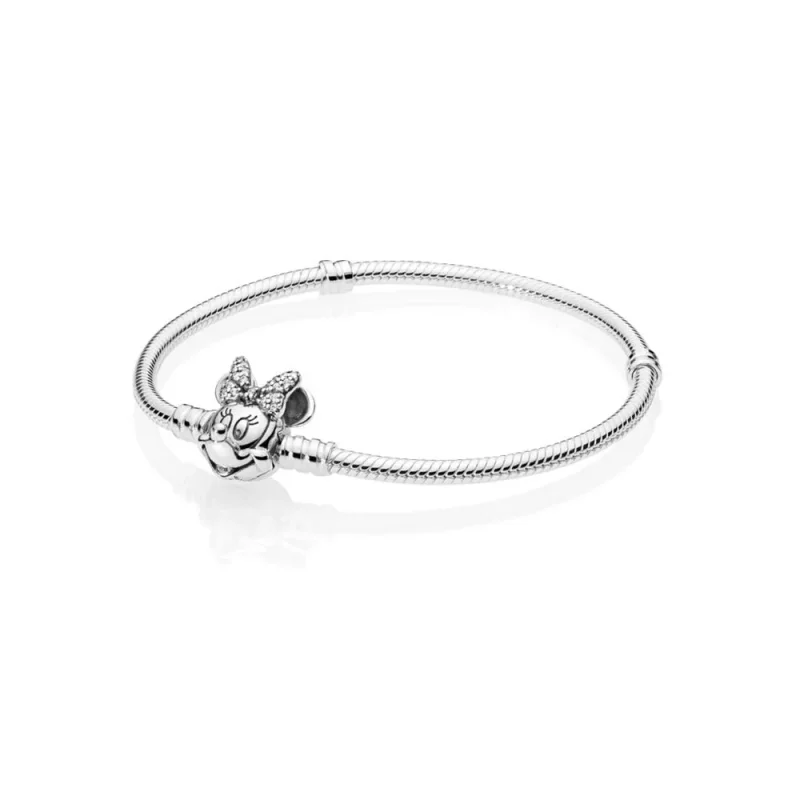 (imagine pentru) Disney, Brățară Portretul sclipitor al lui Minnie - 597770CZ - B