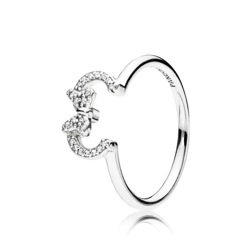 (imagine pentru) Disney, Silueta lui Minnie - 197509CZ - Inele PANDORA