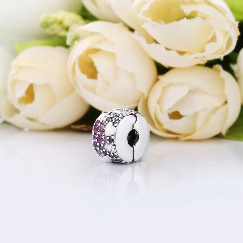 (imagine pentru) Inimi asimetrice ale iubirii - 797838CZRMX - Talismane PANDORA - Vizualizare 4