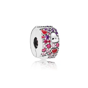 (imagine pentru) Inimi asimetrice ale iubirii - 797838CZRMX - Talismane PANDORA