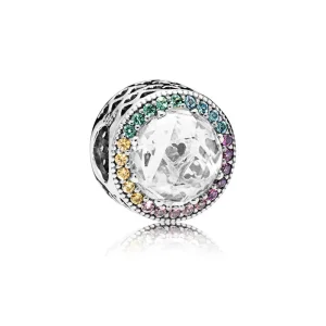 (imagine pentru) Inimi radiante multicolore - 791725CZMX - Talismane PANDORA