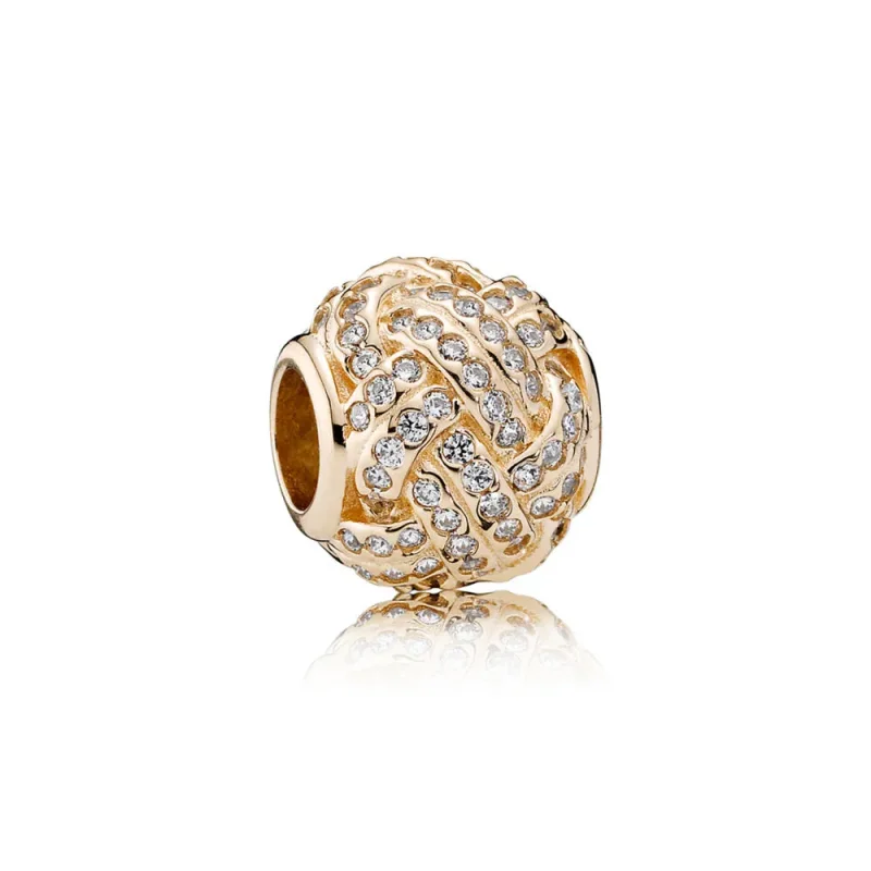 (imagine pentru) Nod strălucitor al iubirii - 750991CZ - Talismane PANDORA