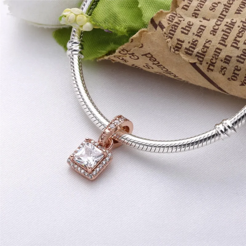 (imagine pentru) Pandantiv Eleganță atemporală din PANDORA Rose - Vizualizare 2