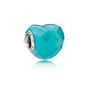 (imagine pentru) Charms Forma dragostei, albastru - 796563NSC - Romania PANDORA