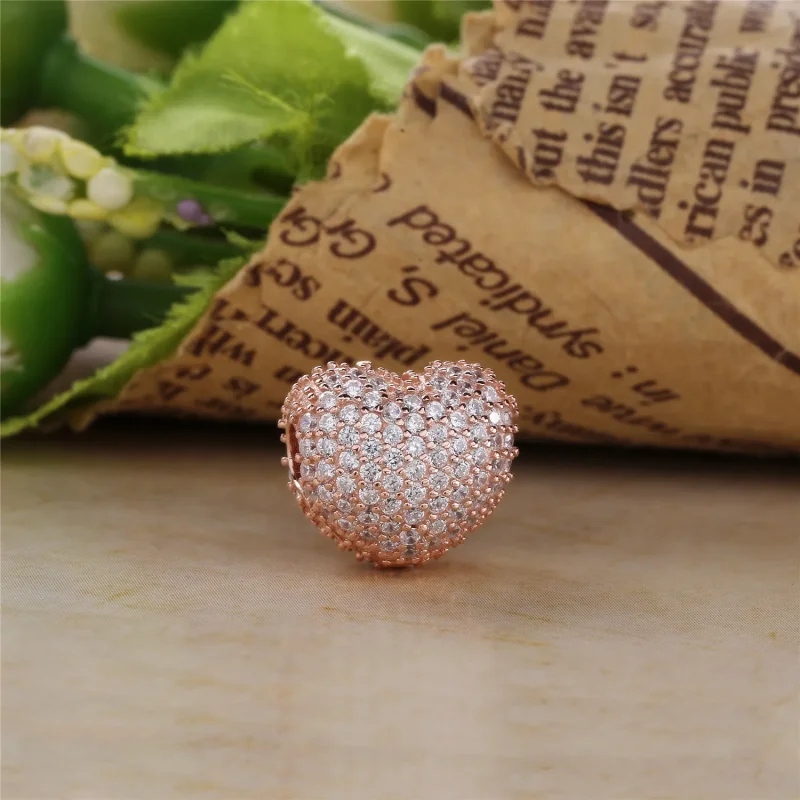 (imagine pentru) Pavé Deschide-mi inima - 781427CZ - Talismane PANDORA - Vizualizare 2
