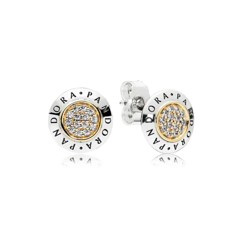 (imagine pentru) Semnătură PANDORA - 296230CZ - Cercei PANDORA