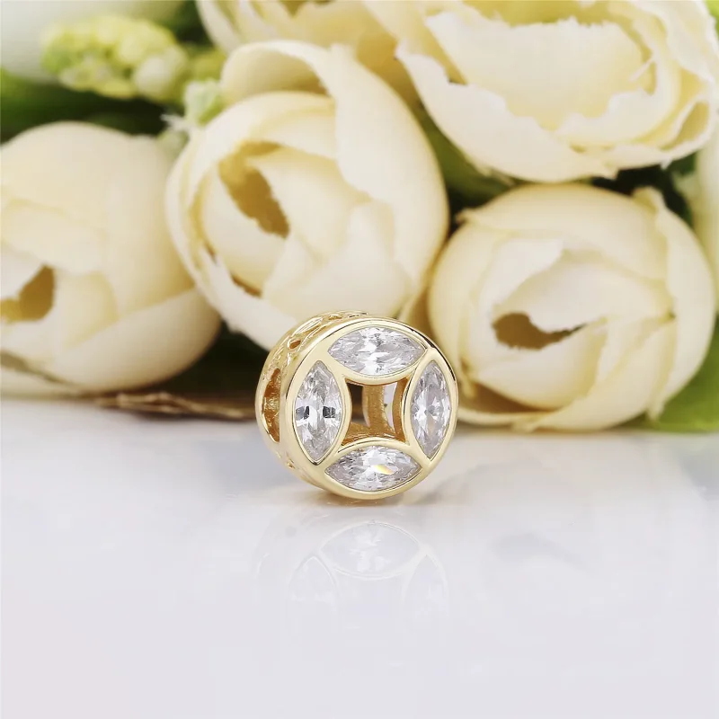 (imagine pentru) Talisman Moneda de bună avere din PANDORA Shine - Vizualizare 2