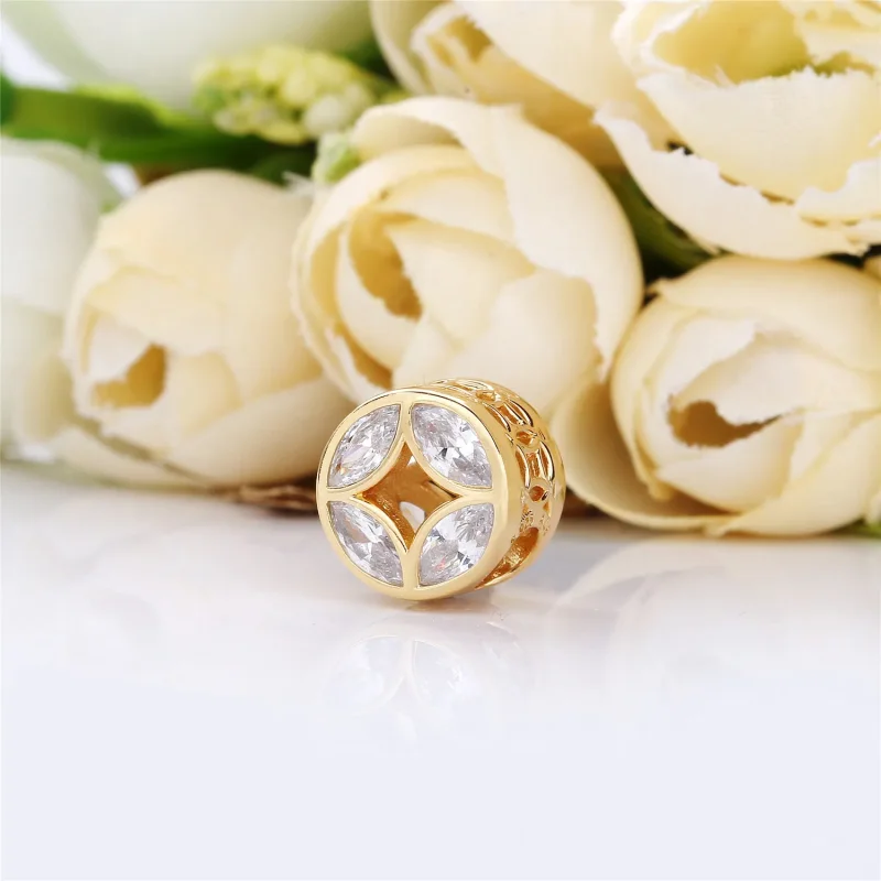 (imagine pentru) Talisman Moneda de bună avere din PANDORA Shine - Vizualizare 3
