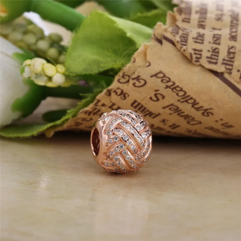 (imagine pentru) Talisman Nodul de dragoste strălucitor din PANDORA Rose - Vizualizare 2