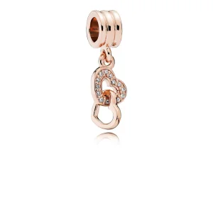 (imagine pentru) Talisman pandantiv Iubirea interconectată din PANDORA Rose