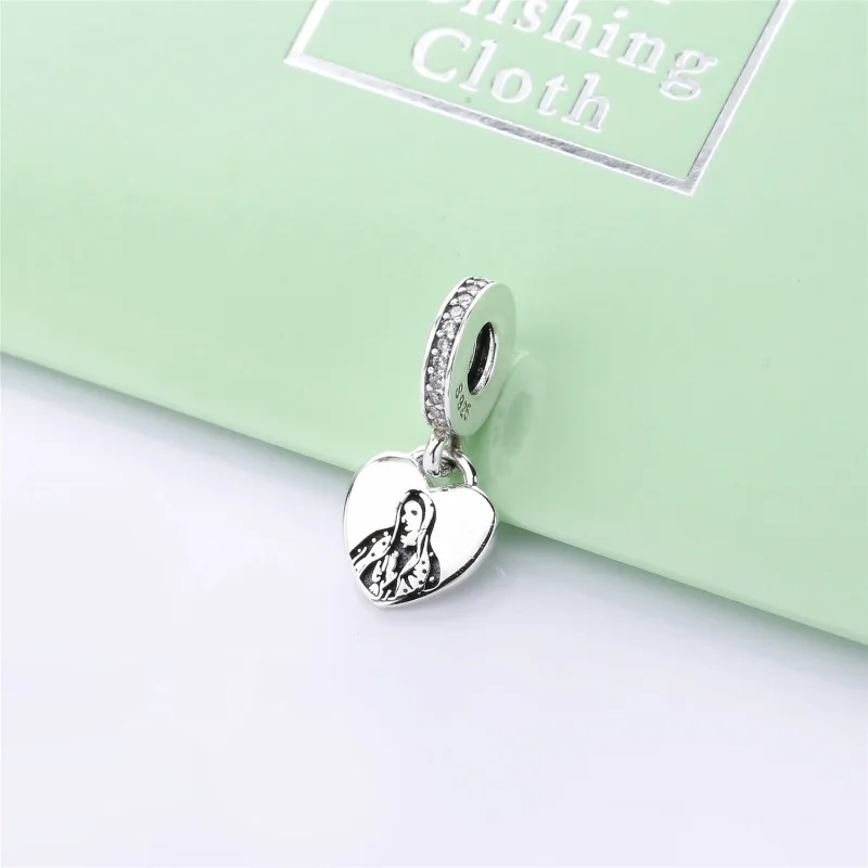 (imagine pentru) Talisman pandantiv PANDORA, fată din argint PJ00533-1 - Vizualizare 2
