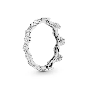 Coroană de flori - 197924CZ - Inele PANDORA (imagine pentru) Coroană de flori - 197924CZ - Inele PANDORA
