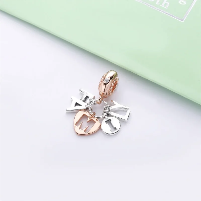 (imagine pentru) Familia perfectă - 787785CZ - Talismane PANDORA - Vizualizare 2