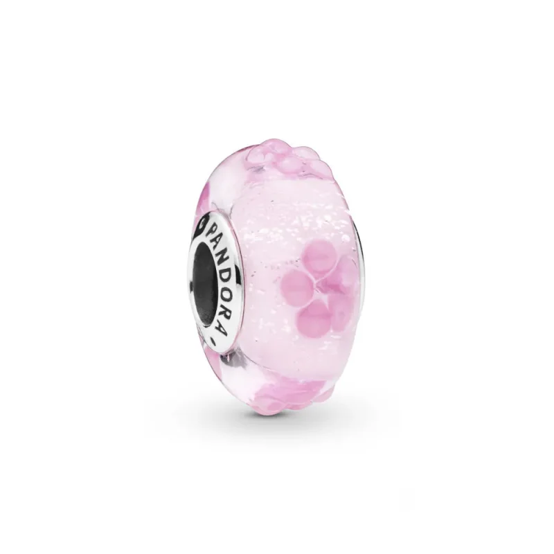 (imagine pentru) Flori pe sticlă roz - 797901 - Talismane PANDORA