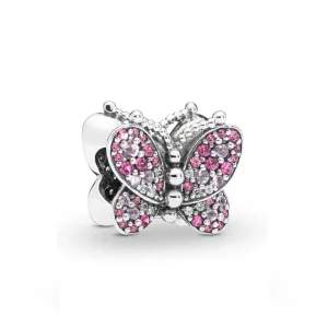 (imagine pentru) Fluture roz strălucitor - 797882NCCMX - Talismane PANDORA
