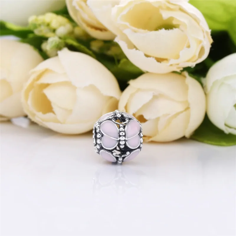 (imagine pentru) Fluturi roz - 797855EN160 - Talismane PANDORA - Vizualizare 2