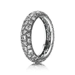 (imagine pentru) Inel din argint cu zirconiu cubic - 190915CZ - Inele PANDORA