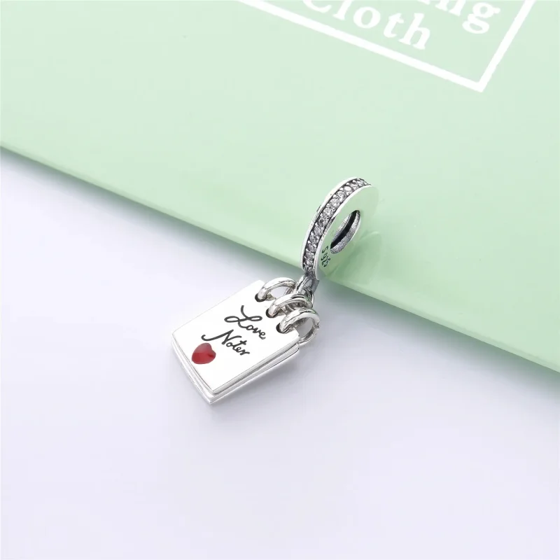 (imagine pentru) Mesaje de iubire - 797835CZ - Talismane PANDORA - Vizualizare 2