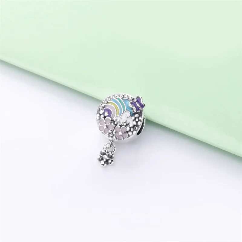 (imagine pentru) Poveste florală colorată - 797999ENMX - Talismane PANDORA - Vizualizare 3