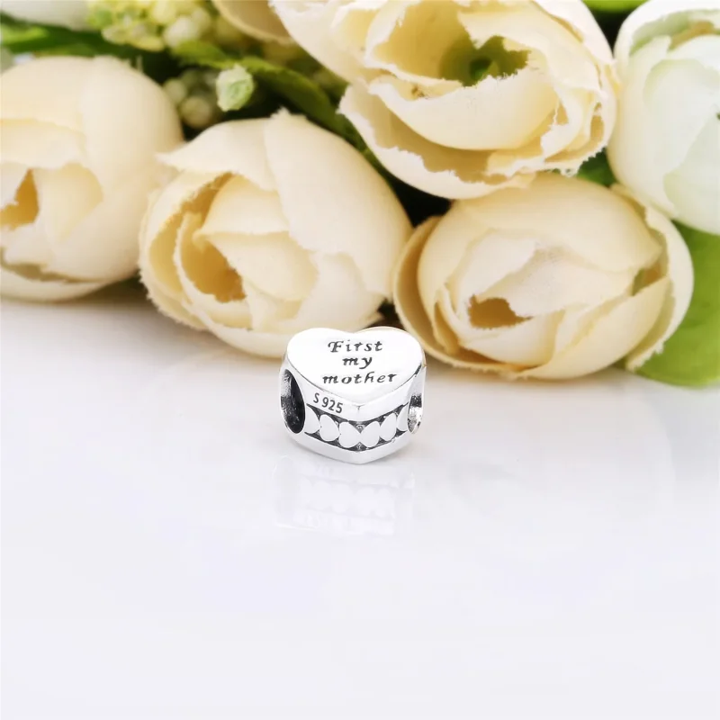 (imagine pentru) Talisman în formă de inimă din argint 925 - 791518 - Talismane P - Vizualizare 3