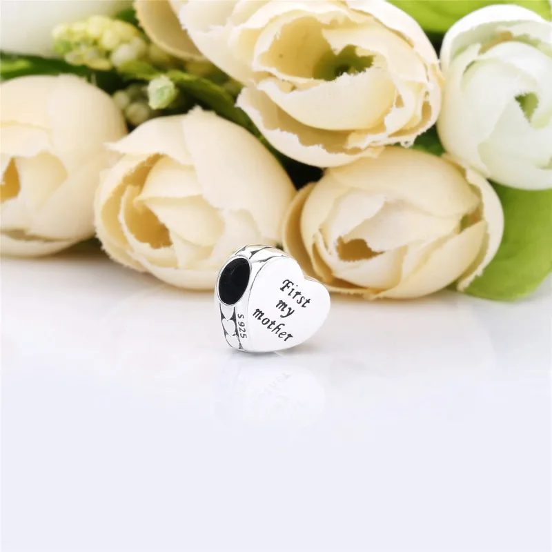 (imagine pentru) Talisman în formă de inimă din argint 925 - 791518 - Talismane P - Vizualizare 4