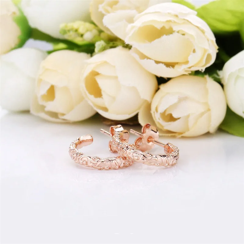 (imagine pentru) Cercei rotunzi PANDORA Regal Beauty - Vizualizare 2