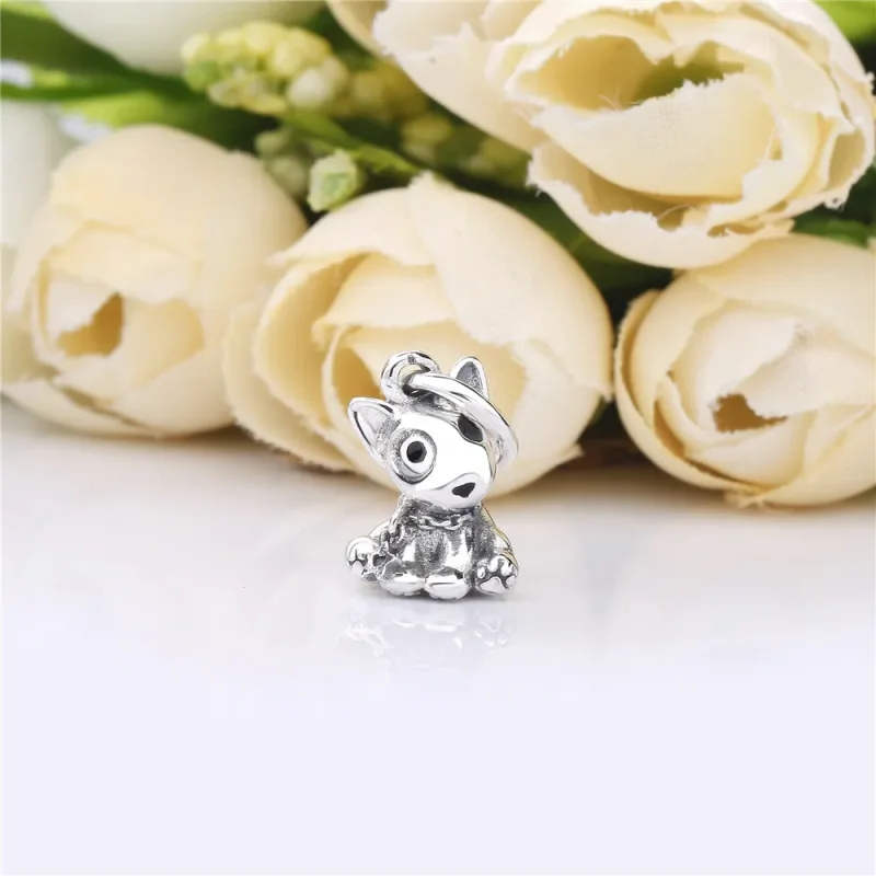 (imagine pentru) Talisman pandantiv PANDORA, Cățeluș Bull Terrier - 798010EN16 - Vizualizare 2