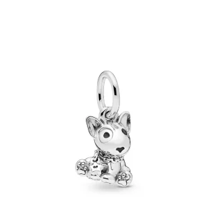 (imagine pentru) Talisman pandantiv PANDORA, Cățeluș Bull Terrier - 798010EN16