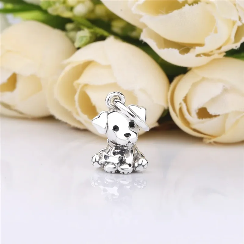 (imagine pentru) Talisman pandantiv PANDORA, Cățeluș Labrador - 798009EN16 - Vizualizare 2