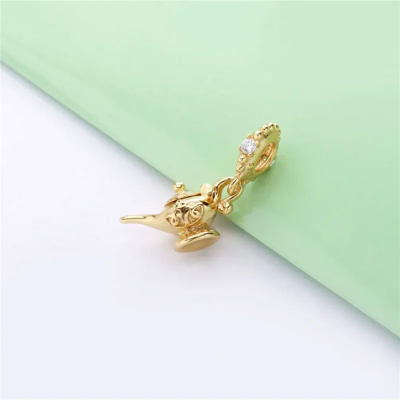 (imagine pentru) Talisman pandantiv PANDORA, Disney, Lampa fermecată - 768038CZ - Vizualizare 2