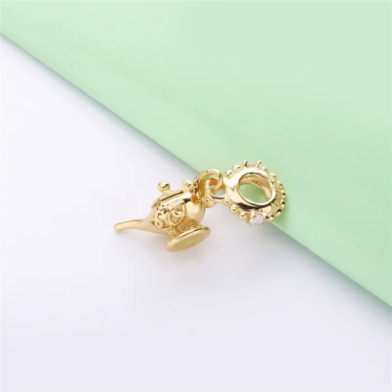 (imagine pentru) Talisman pandantiv PANDORA, Disney, Lampa fermecată - 768038CZ - Vizualizare 4