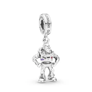 (imagine pentru) Talisman pandantiv PANDORA, Disney Pixar, Toy Story, Buzz Lightyear - 798042CZR