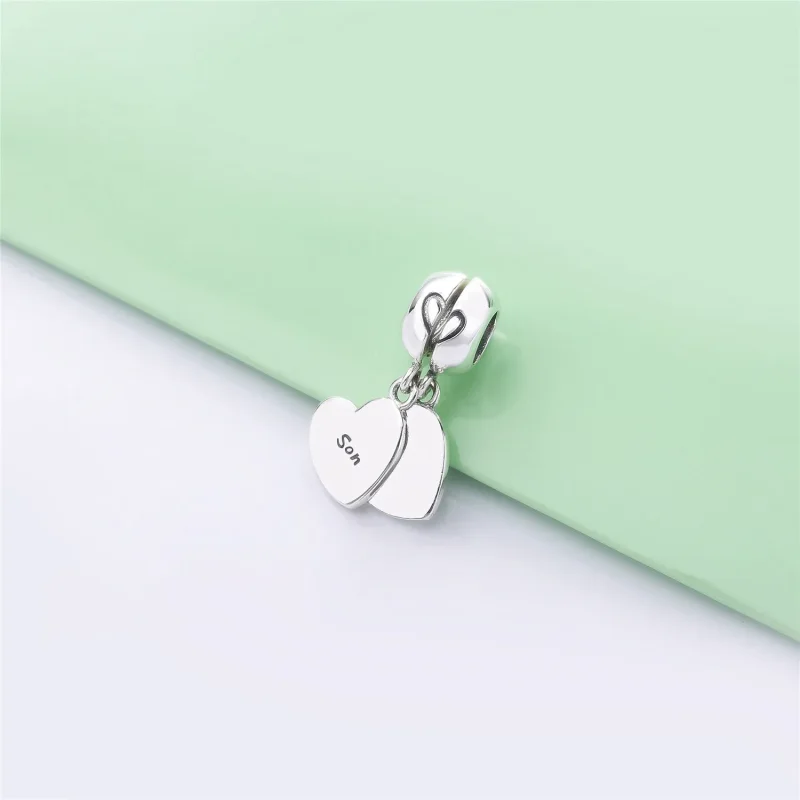 (imagine pentru) Talisman pandantiv PANDORA, Dragoste de mamă și fiică - 787783EN16 - Vizualizare 5