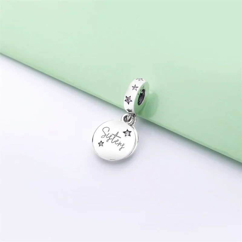 (imagine pentru) Talisman pandantiv PANDORA, Surori pentru totdeauna - 798012FPC - Vizualizare 2