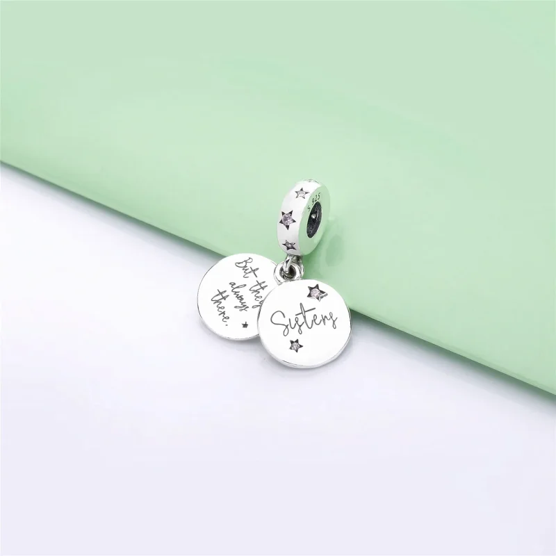 (imagine pentru) Talisman pandantiv PANDORA, Surori pentru totdeauna - 798012FPC - Vizualizare 3