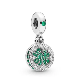 (imagine pentru) Talisman pandantiv PANDORA, Trifoi strălucitor - 797906NRGMX