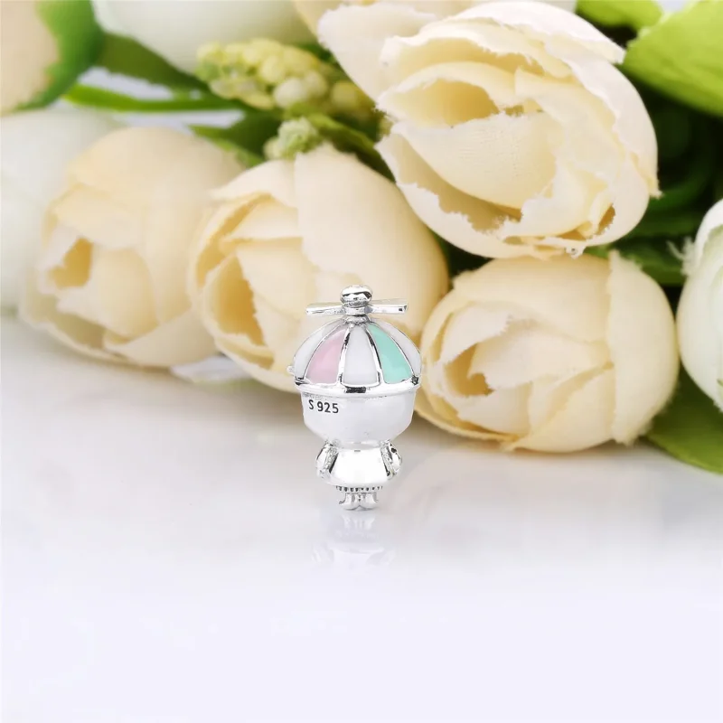(imagine pentru) Talisman PANDORA, Băiat cu pălărie cu elice - 798015ENMX - Vizualizare 3