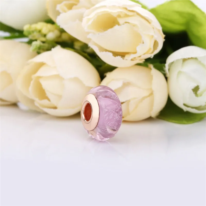 (imagine pentru) Talisman PANDORA, Caneluri sclipitoare de Murano - 788107 - Vizualizare 2