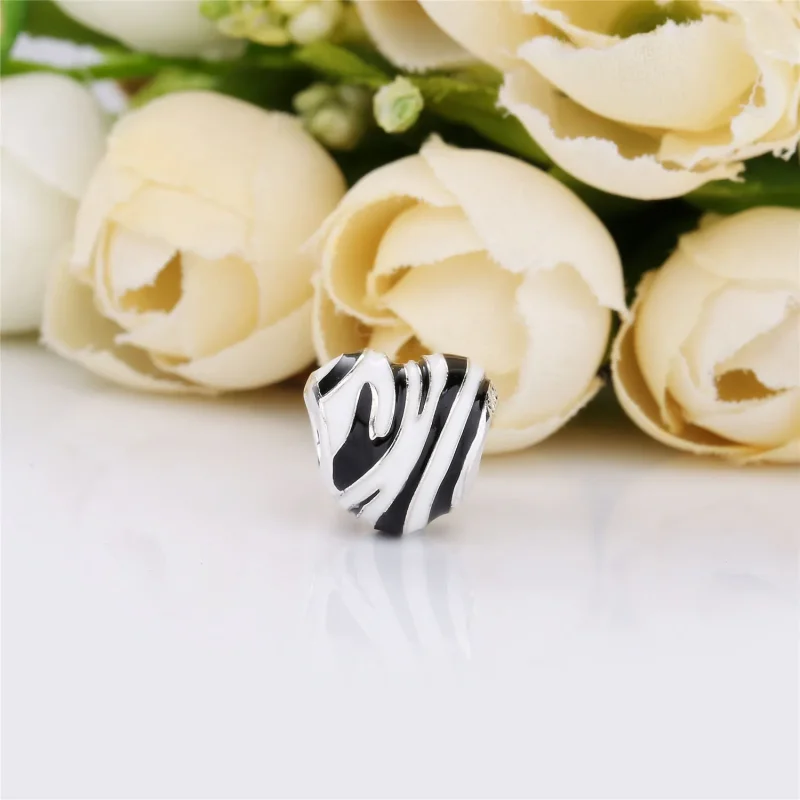(imagine pentru) Talisman PANDORA, Dungi excentrice - 798056ENMX - Vizualizare 2