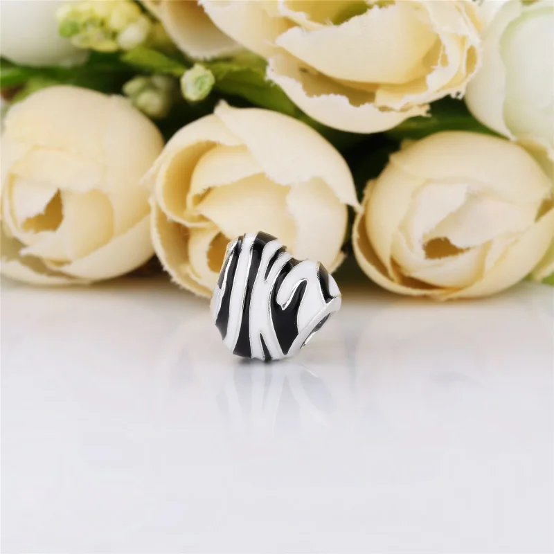(imagine pentru) Talisman PANDORA, Dungi excentrice - 798056ENMX - Vizualizare 3