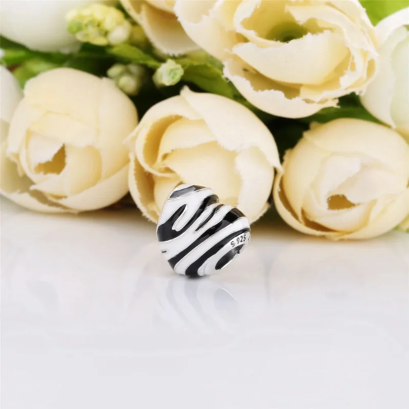 (imagine pentru) Talisman PANDORA, Dungi excentrice - 798056ENMX - Vizualizare 4